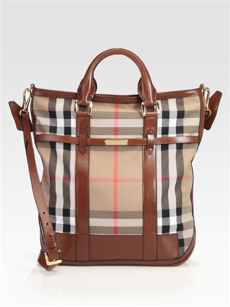 burberry tote bag canvas with patent leather handles|Burberry tote bags outlet.